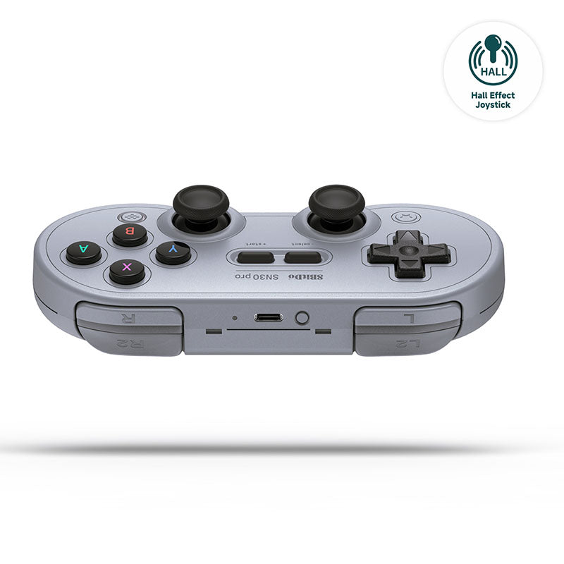 8BitDo SN30 Pro (Hall Effect Joystick) - Gamepad Edition for Compatible Devices