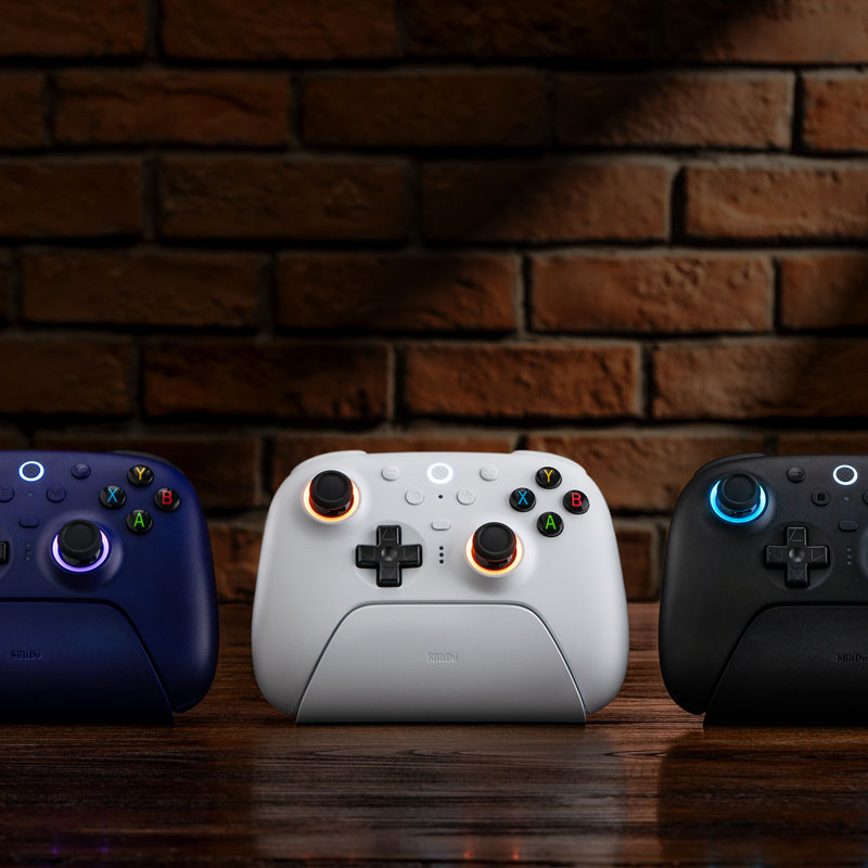 8BitDo Ultimate 2 Wireless Controller - Gamepad Edition for Compatible Devices