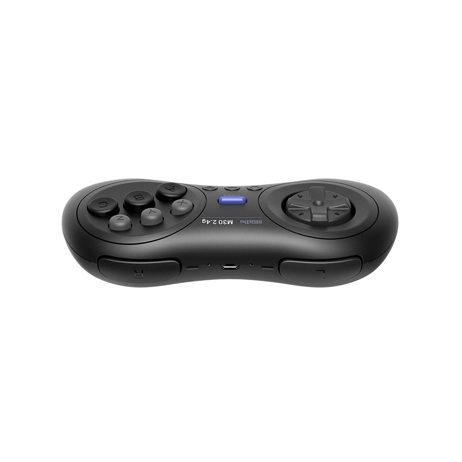 8BitDo M30 2.4G Controller for Sega Genesis & Mega Drive - Gamepad Edition for Compatible Devices