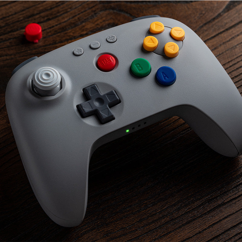 8BitDo 64 Bluetooth Controller for Analogue 3D - Gamepad Edition for Compatible Devices