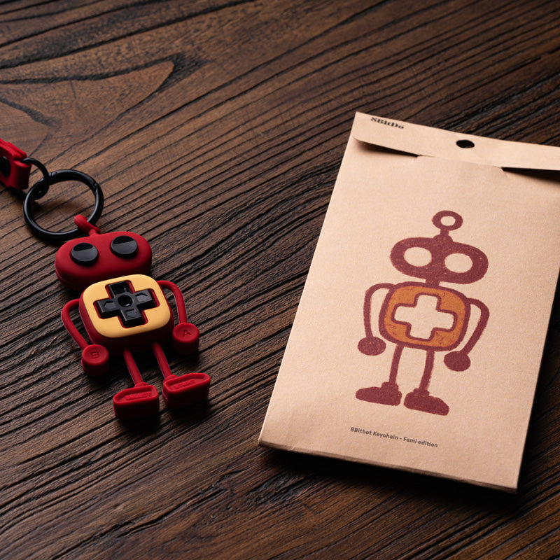 8BitDo 8Bitbot Keychain - 8BitDo-Inspired Keychain Collection