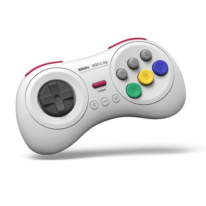 8BitDo M30 2.4G Controller for Sega Genesis Mini & Mega Drive Mini - Gamepad Edition for Compatible Devices