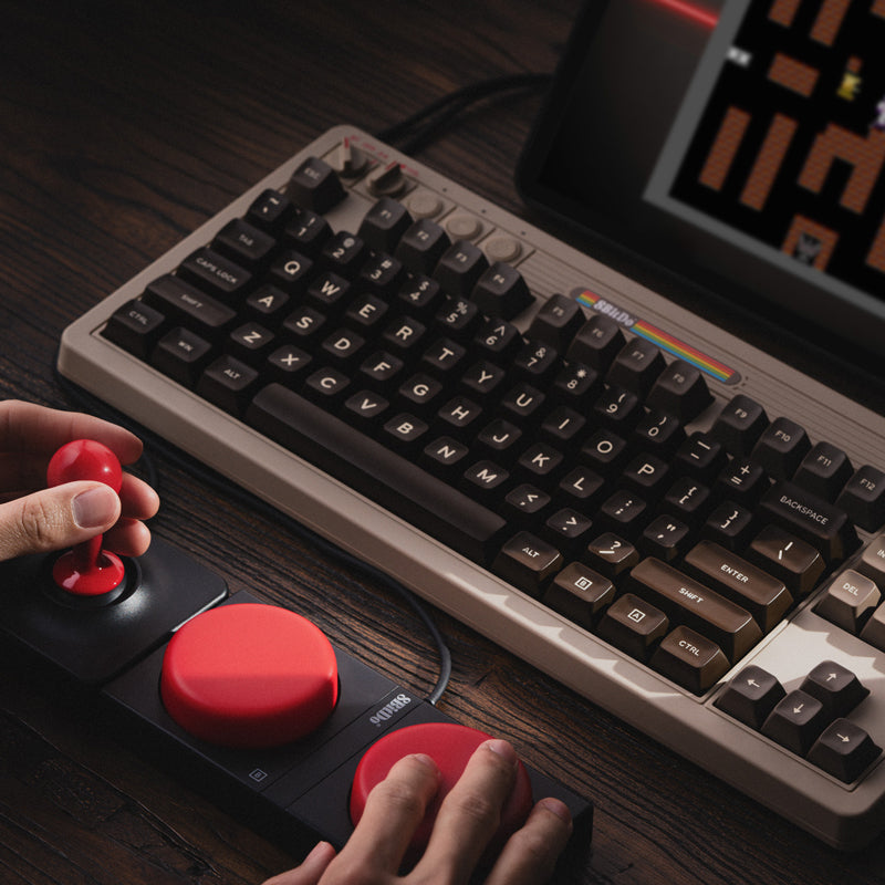 8BitDo Retro Mechanical Keyboard - Desktop Keyboard Collection for Everyday Use