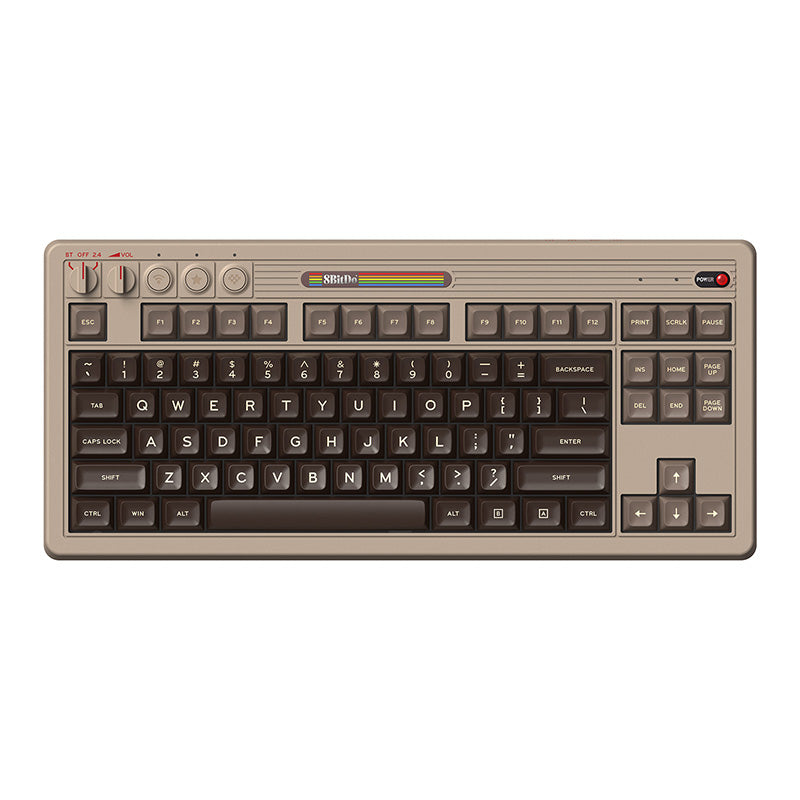 8BitDo Retro Mechanical Keyboard - Desktop Keyboard Collection for Everyday Use
