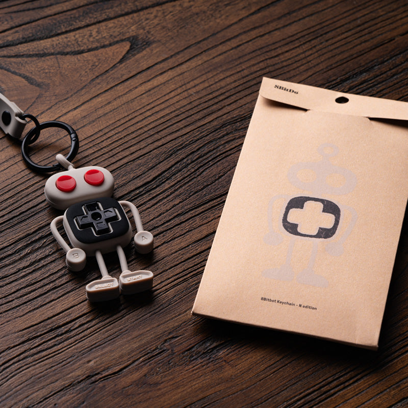 8BitDo 8Bitbot Keychain - 8BitDo-Inspired Keychain Collection