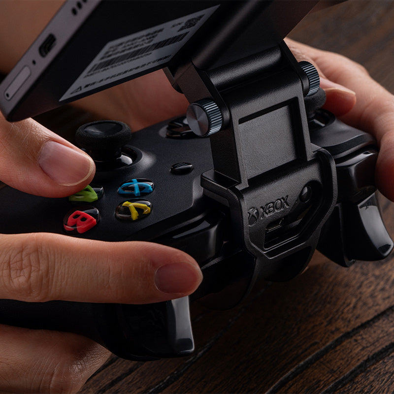 8BitDo Mobile Gaming Clip for Xbox Controllers - Mobile Gaming Mount for Compatible Controllers