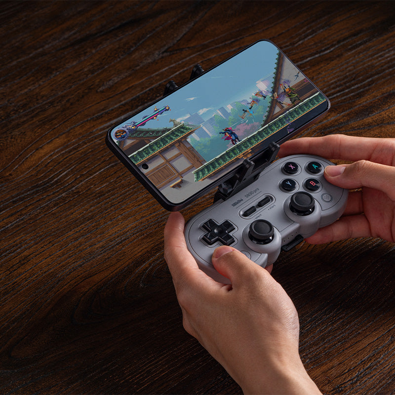 8BitDo Mobile Clip for SN30 Pro - Mobile Gaming Mount for Compatible Controllers