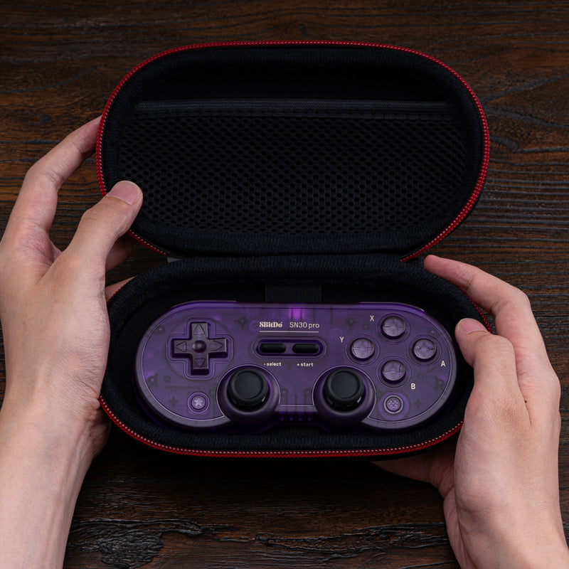 8Bitdo Classic Controller Travel Case (Medium) - Controller Case Design for Storage and Transport