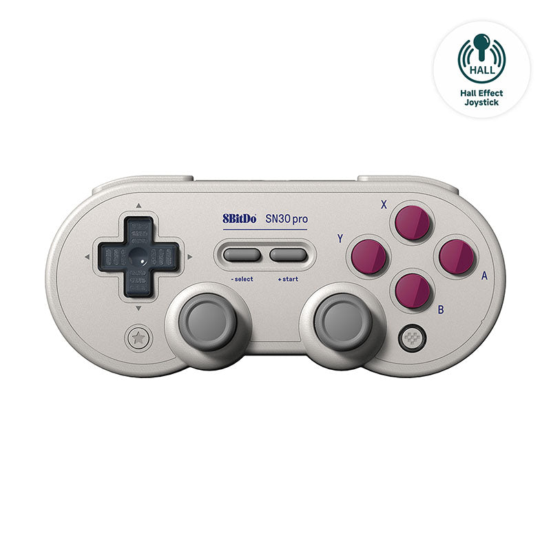 8BitDo SN30 Pro (Hall Effect Joystick) - Gamepad Edition for Compatible Devices