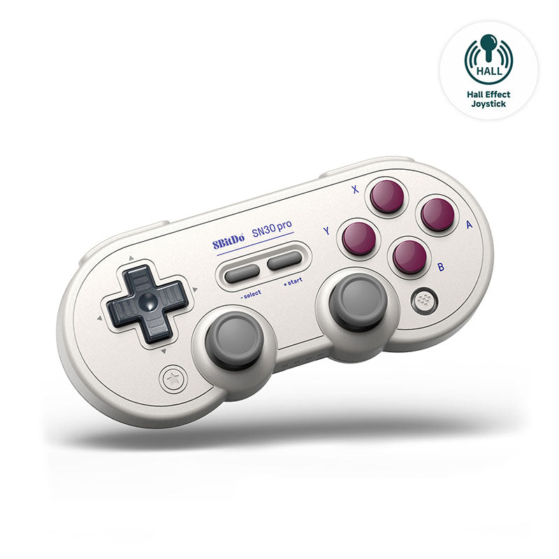 8BitDo SN30 Pro (Hall Effect Joystick) - Gamepad Edition for Compatible Devices