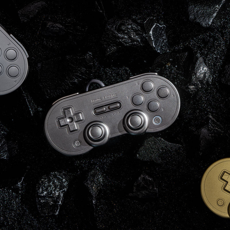 8BitDo SN30 Pro - Space Gray Limited Edition - Gamepad Edition for Compatible Devices