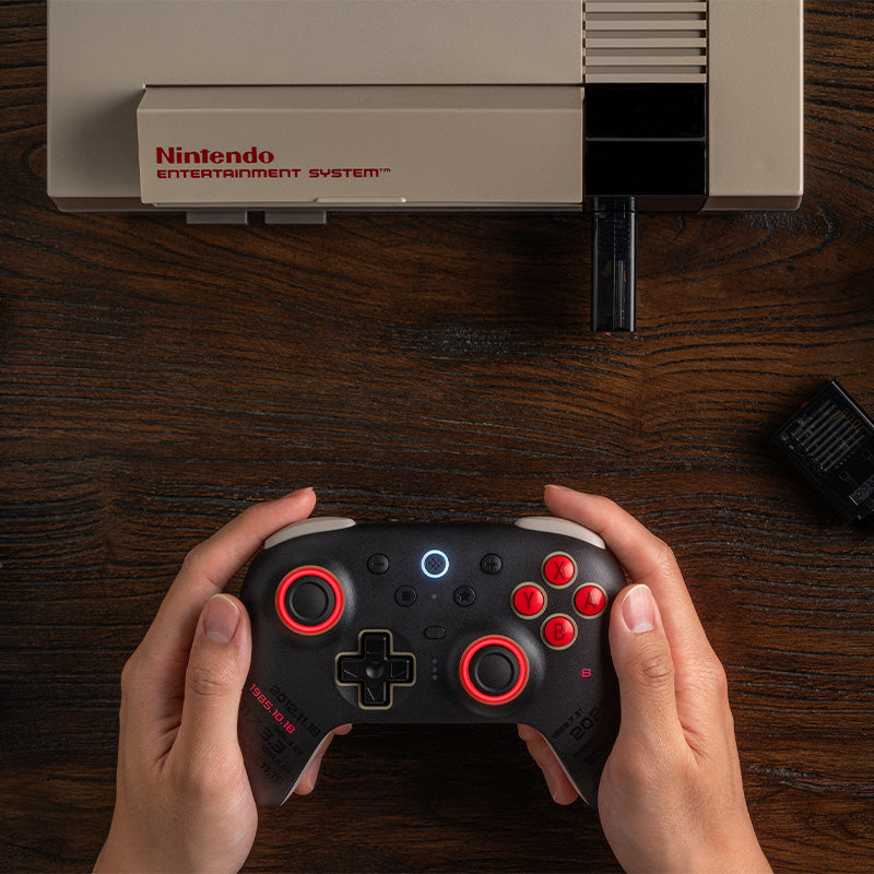Ultimate 2 Bluetooth - NES 40th Limited Edition - Accessory Edition for Supported 8BitDo Products