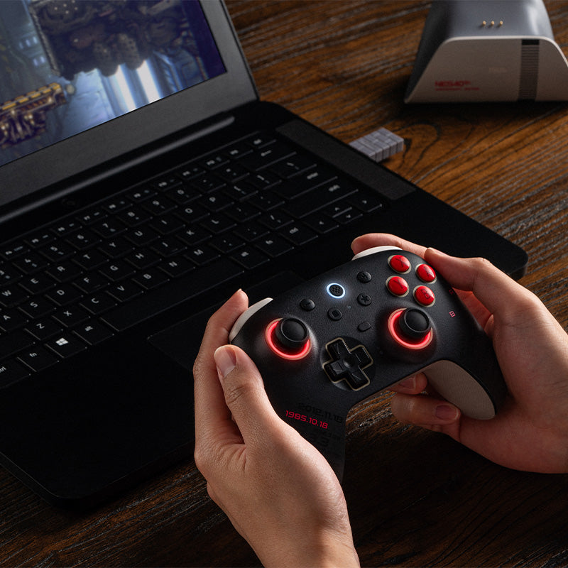 Ultimate 2 Bluetooth - NES 40th Limited Edition - Accessory Edition for Supported 8BitDo Products