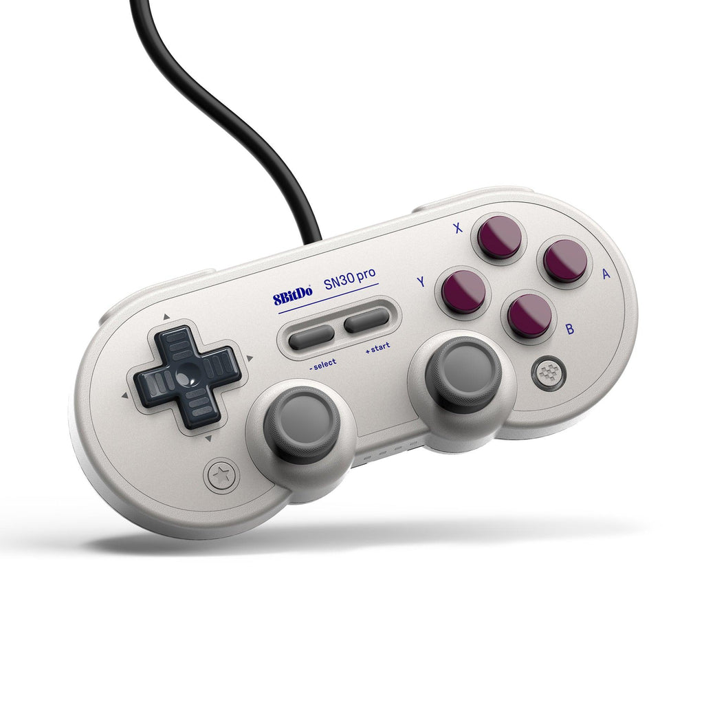 8BitDo SN30 Pro Wired Controller - Gamepad Edition for Compatible Devices