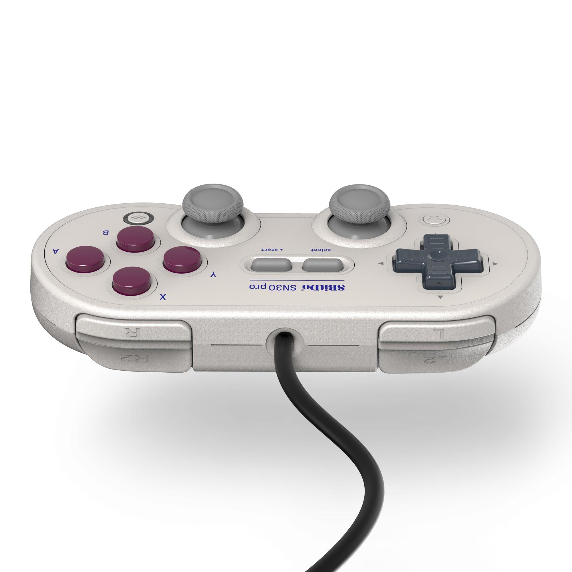8BitDo SN30 Pro Wired Controller - Gamepad Edition for Compatible Devices