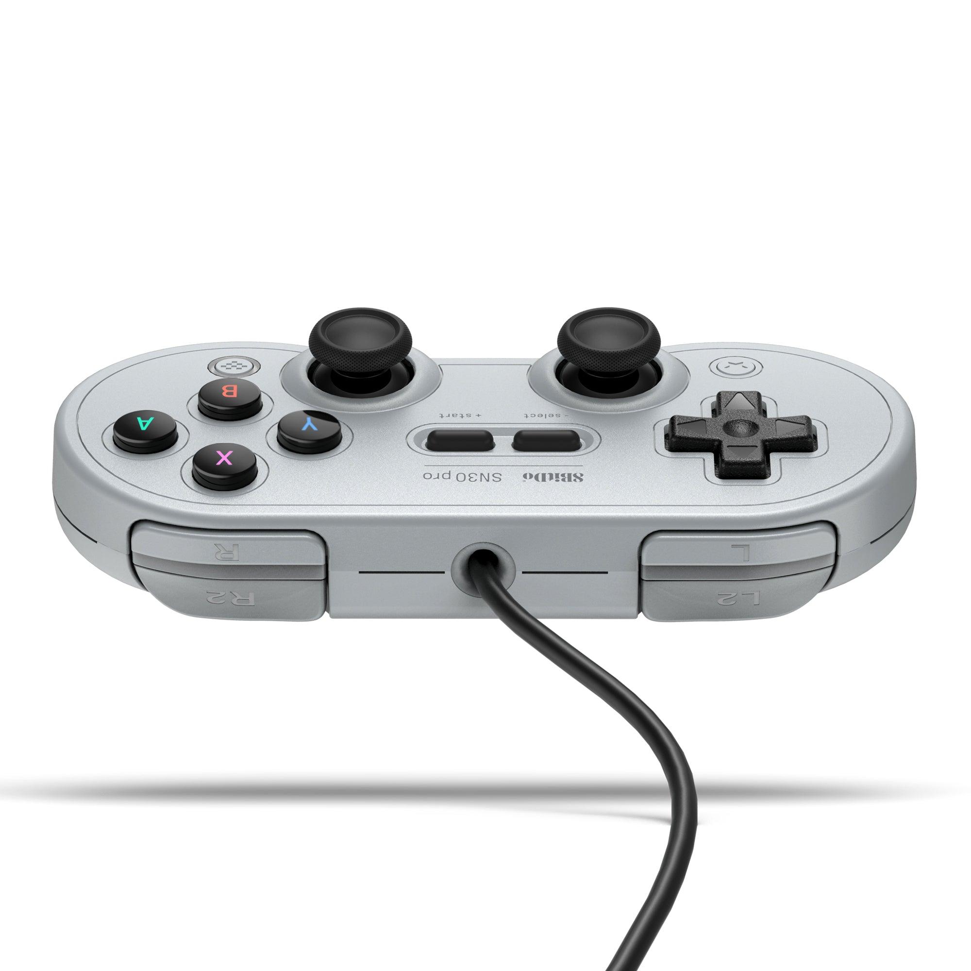 8BitDo SN30 Pro Wired Controller - Gamepad Edition for Compatible Devices