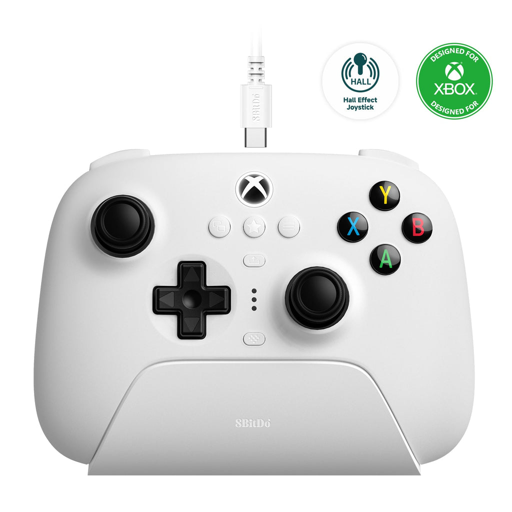 8BitDo Ultimate 3-mode Controller for Xbox (Wired for Xbox Series X|S and Xbox One Wireless for Windows and Android) - Gamepad Edition for Compatible Devices