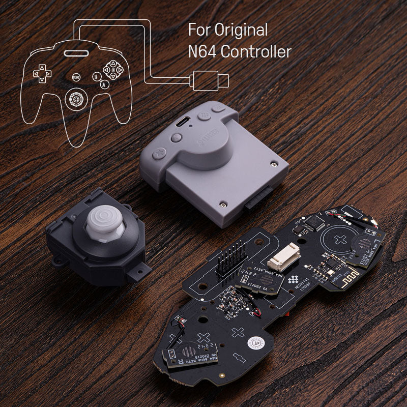8BitDo Mod Kit for Original N64 Controller - Conversion Kit for the Specified Controller Model