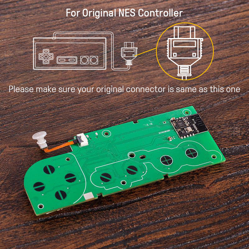8BitDo Mod Kit for Original NES Controller（Original） - Conversion Kit for the Specified Controller Model