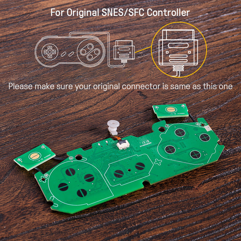 8BitDo Mod Kit for Original SNES/SFC Controller（Original） - Conversion Kit for the Specified Controller Model